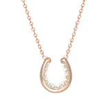 Diamond Horse Shoe Pendant