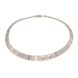 Silver Fringe Collar