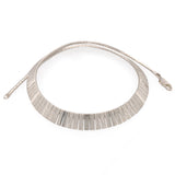 Silver Fringe Collar