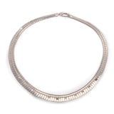 Silver Fringe Collar