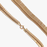 Graduated Fringe Collar