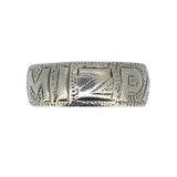 Silver 'MIZPAH' Ring