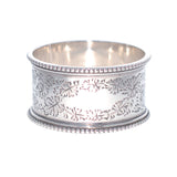 antique silver napkin ring