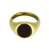 vintage gold signet ring