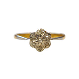 antique daisy ring