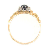 Sapphire & Diamond Ring