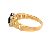 Sapphire & Diamond Ring