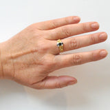 Sapphire & Diamond Ring