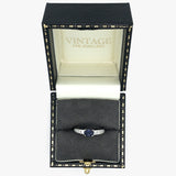 Sapphire & Diamond Ring