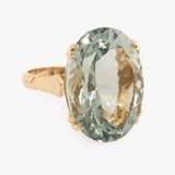 Green Amethyst Ring