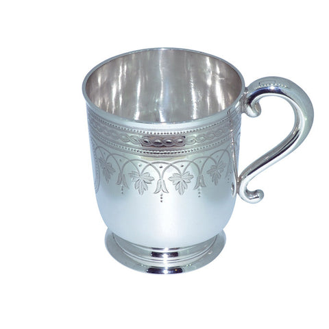 Silver Christening Mug