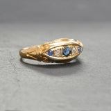 Sapphire & Diamond Ring
