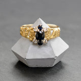Sapphire & Diamond Ring