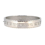 vintage silver bangle