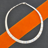 Silver Fringe Collar