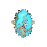 Turquoise statement ring