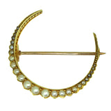 antique pearl brooch