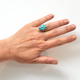 Turquoise Dress Ring