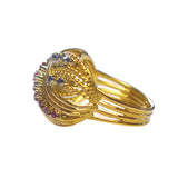 Ruby & Sapphire Dress Ring