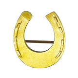 vintage horse shoe brooch
