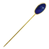 Oval Lapis Tie Pin