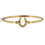 Victorian Horse Shoe Bangle