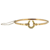 Victorian Horse Shoe Bangle