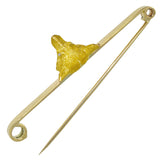 Fox Head Brooch
