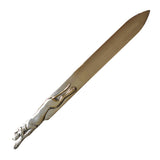 vintage silver paper knife