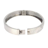 Silver Horse Shoe Bangle