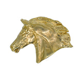 Vintage horse head brooch