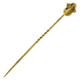 Pearl & Emerald Tie Pin