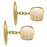 vintage gold cuff links