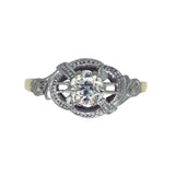 antique diamond ring