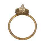Fox Head Ring