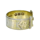 Silver Buckle Ring