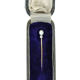 Pearl & Diamond Tie Pin