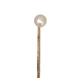 vintage pearl tie pin