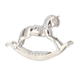 Silver Rocking Horse