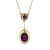 garnet necklace