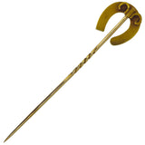 Pearl Horse Shoe Tie Pin