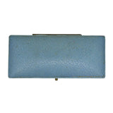 Blue Lace Agate & Diamond Brooch