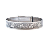 vintage silver bangle