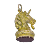 Gold Unicorn Head Seal