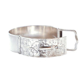 Silver Buckle Bangle