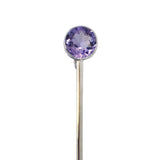 Amethyst Kilt Pin