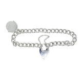 Silver Curb Link Bracelet