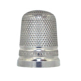 vintage silver thimble