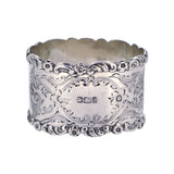 antique silver napkin ring
