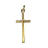 Gold Cross Charm